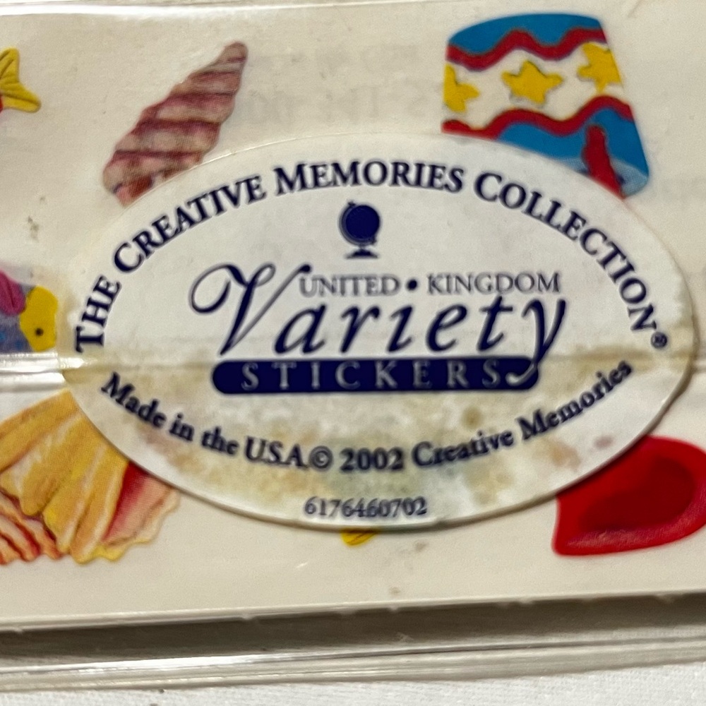 Creative Memories Colorful Variety Stickers